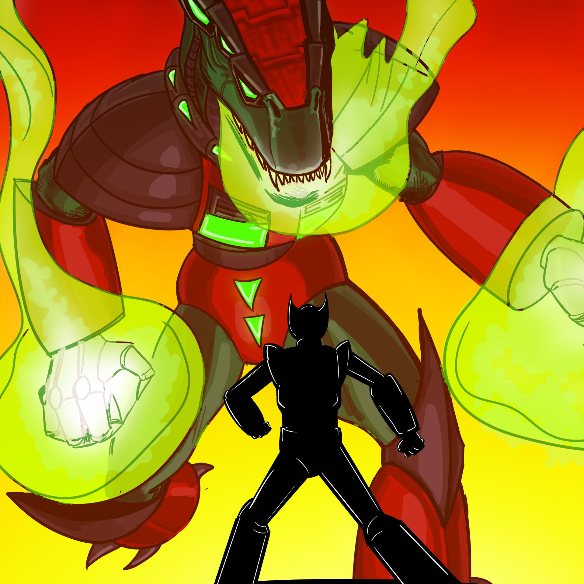 Gattai - Robot versus Robot